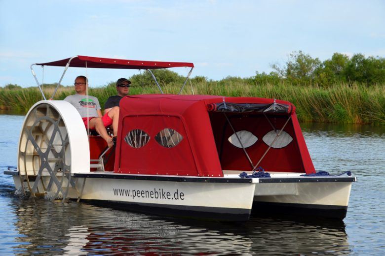 Bootstour Peenetal mit dem Peenebike