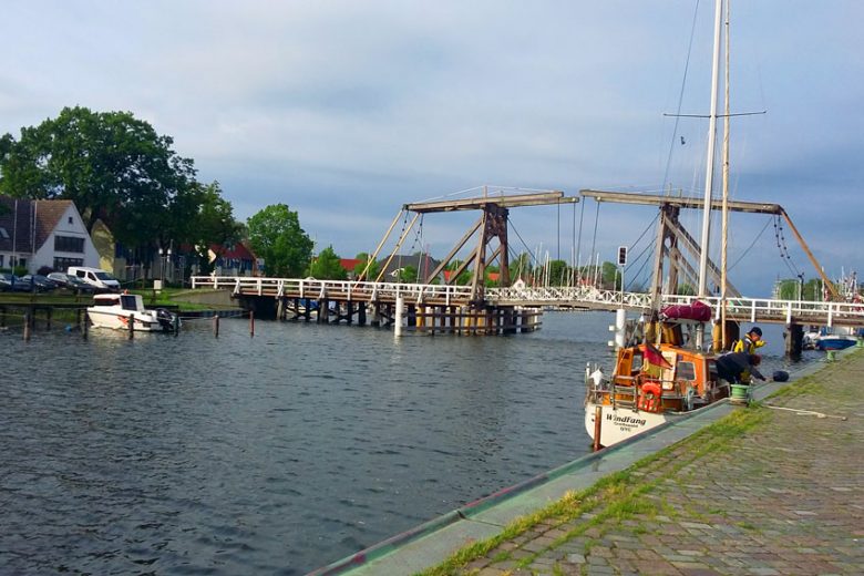 Bootstour Greifswald Wiecker Brücke